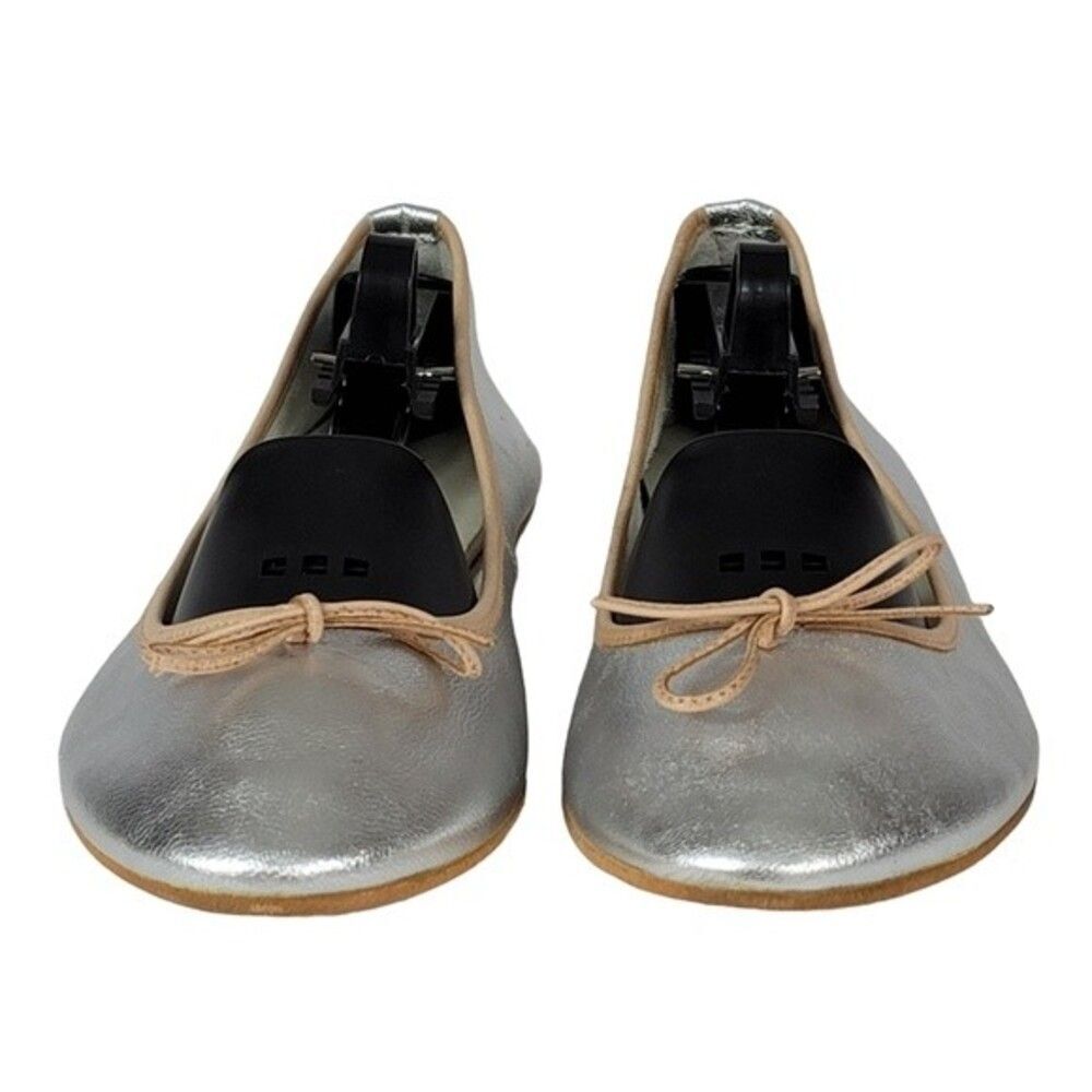 Patricia Green Silver Ballet Shoes Size 40 - Picture 4 of 8